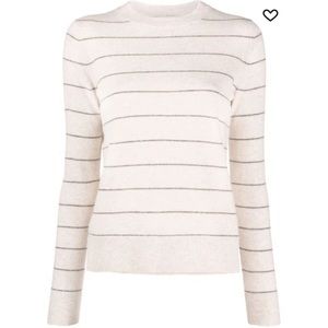 Vince wool cashmere crew neck sweater